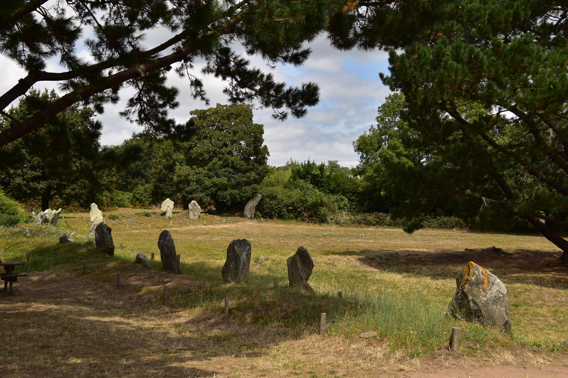 L'enceinte de Kergonan