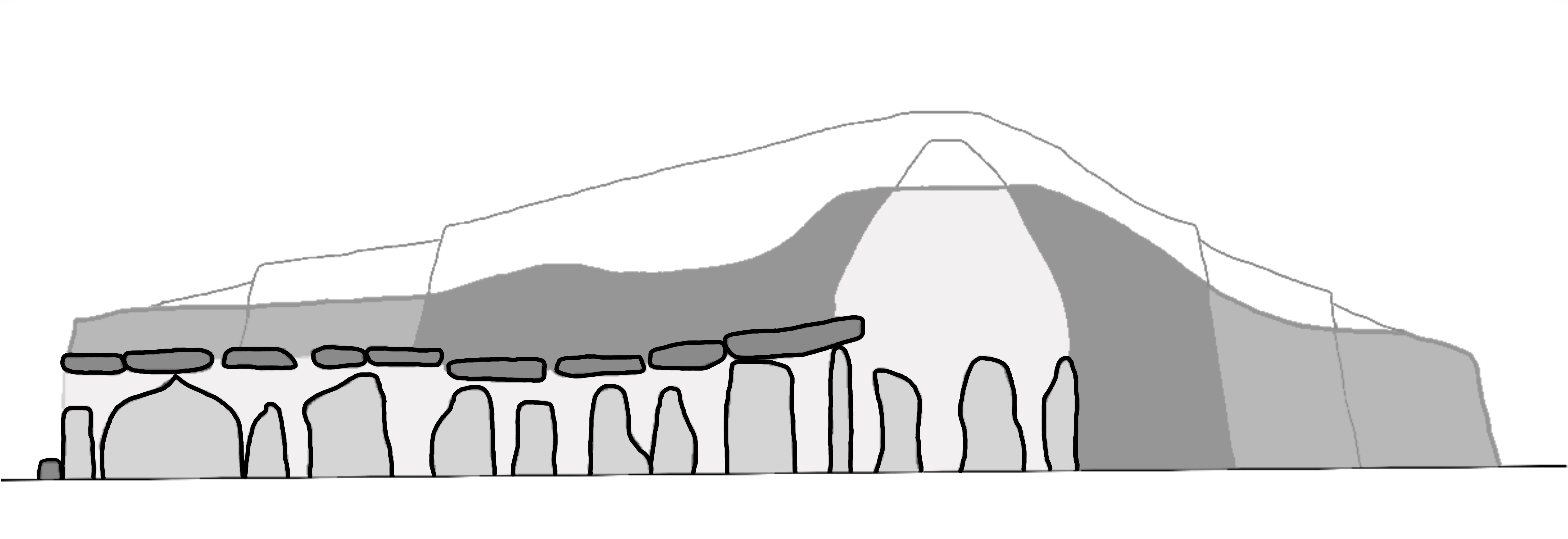 Le dolmen de l'île longue