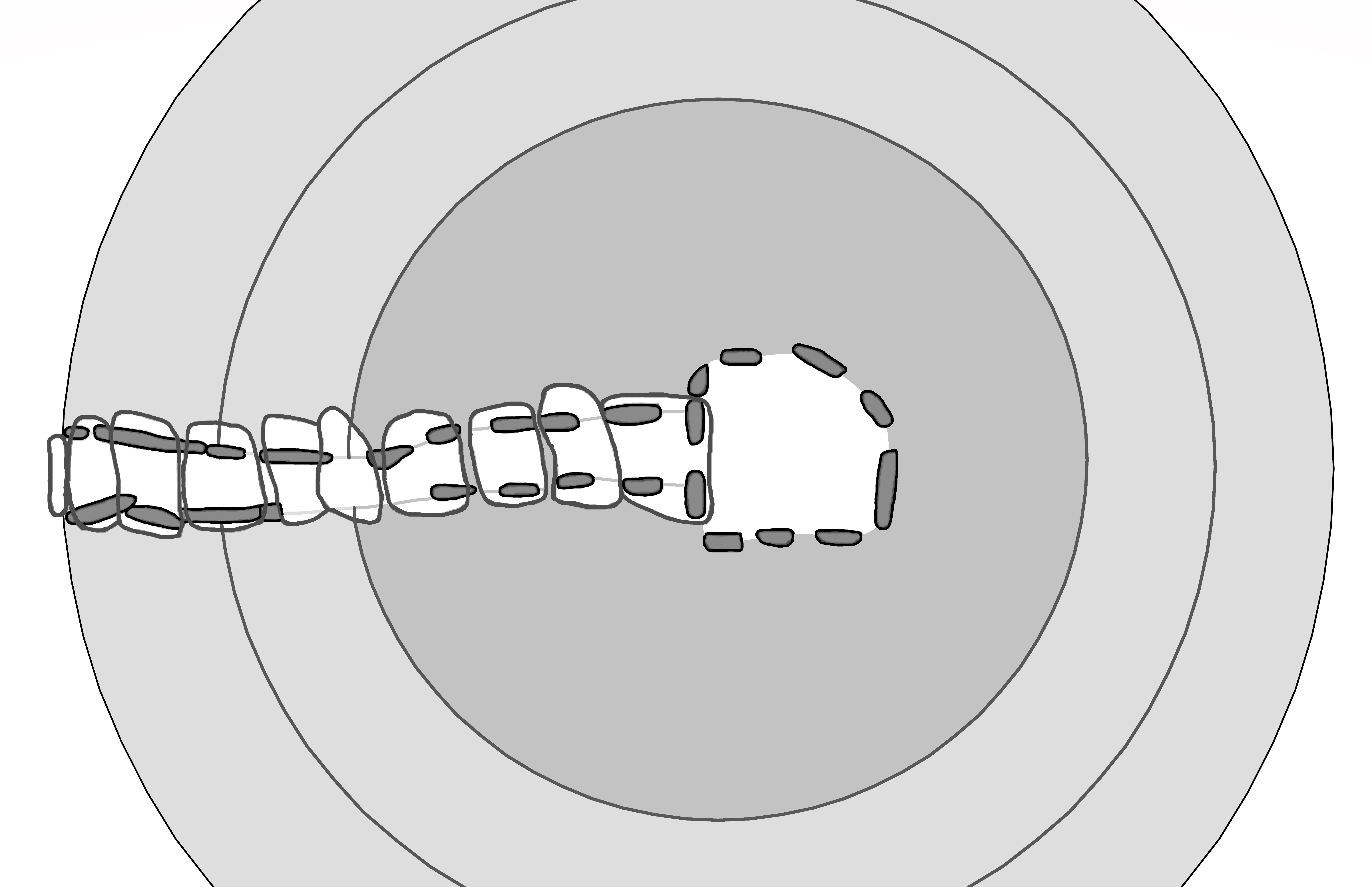 Le dolmen de l'île longue