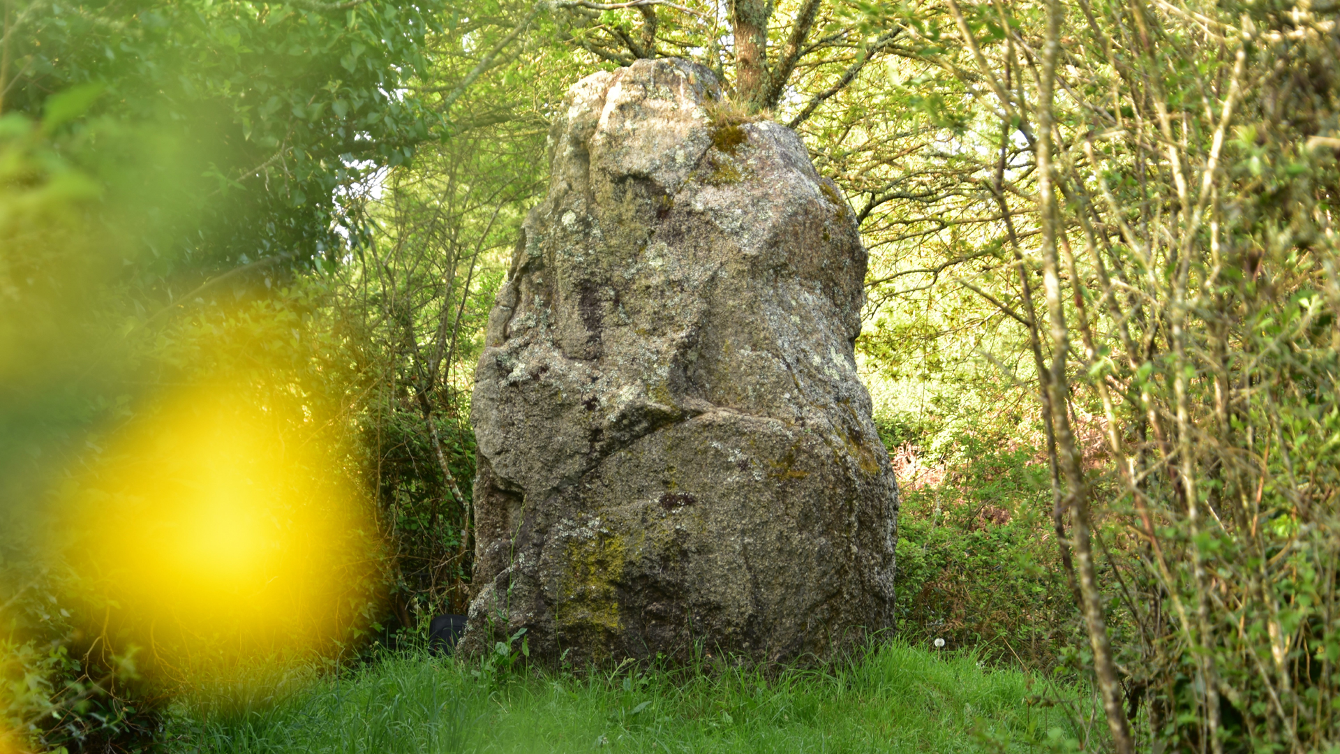 Le menhir de Men Palud